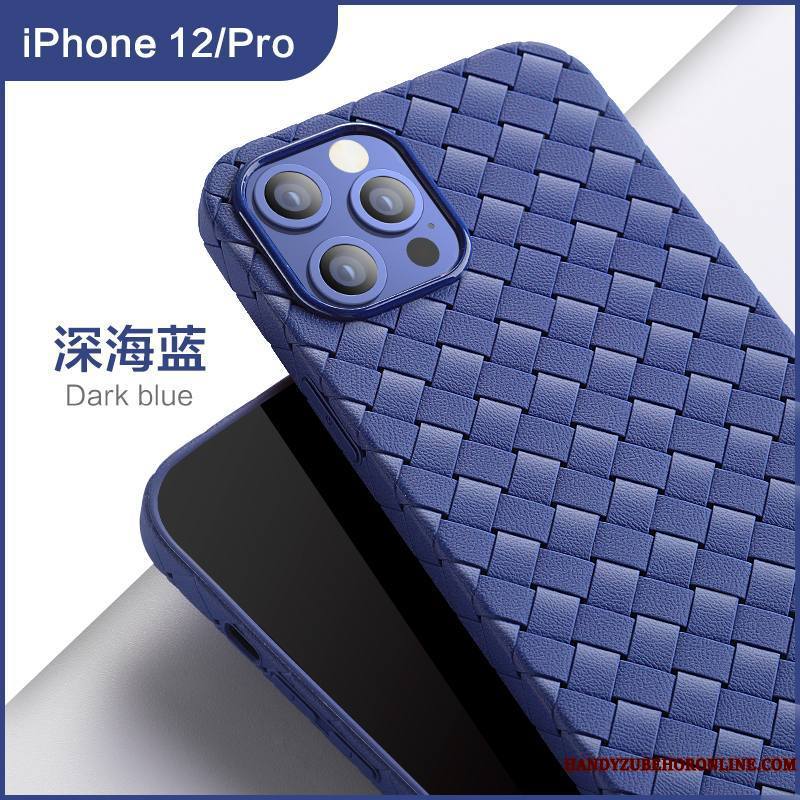 iPhone 12 Pro Tout Compris Incassable Tissage Protection Coque De Téléphone Nouveau Silicone