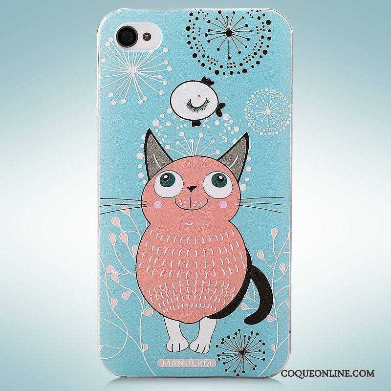 iPhone 4/4s Coque De Téléphone Peinture Étui Gaufrage Protection Dimensionnel Dessin Animé