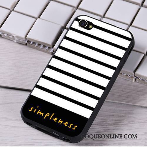 iPhone 4/4s Coque De Téléphone Téléphone Portable Ornements Suspendus Noir Fluide Doux Protection Étui