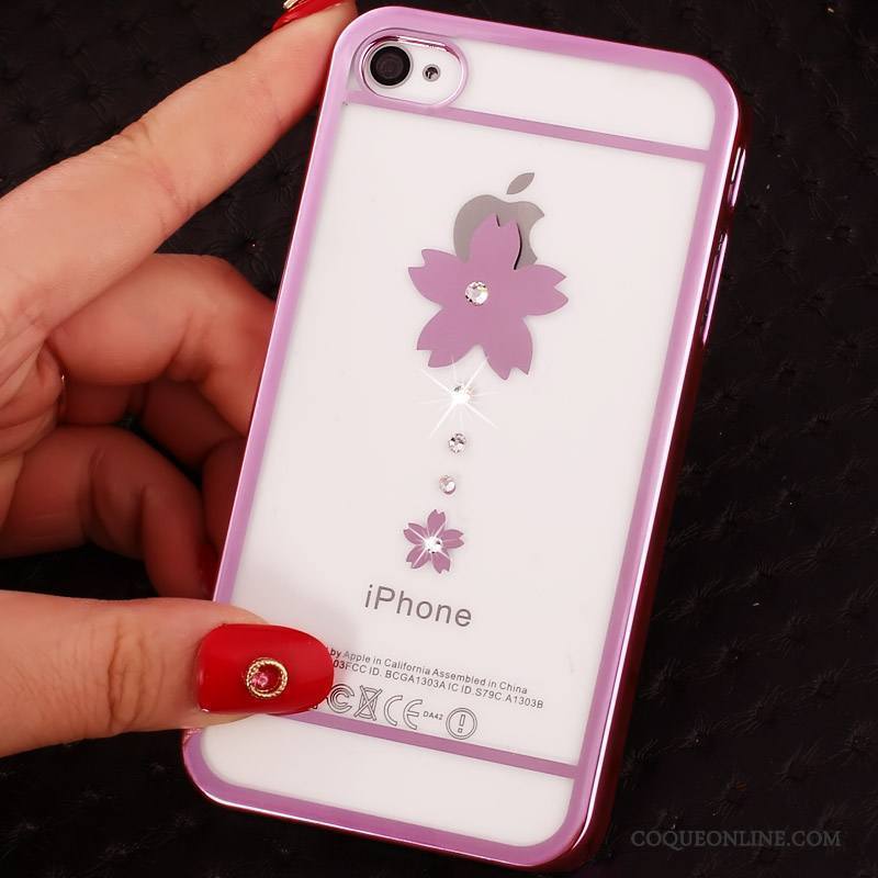 iPhone 4/4s Or Étui Difficile Coque De Téléphone Dessin Animé Protection