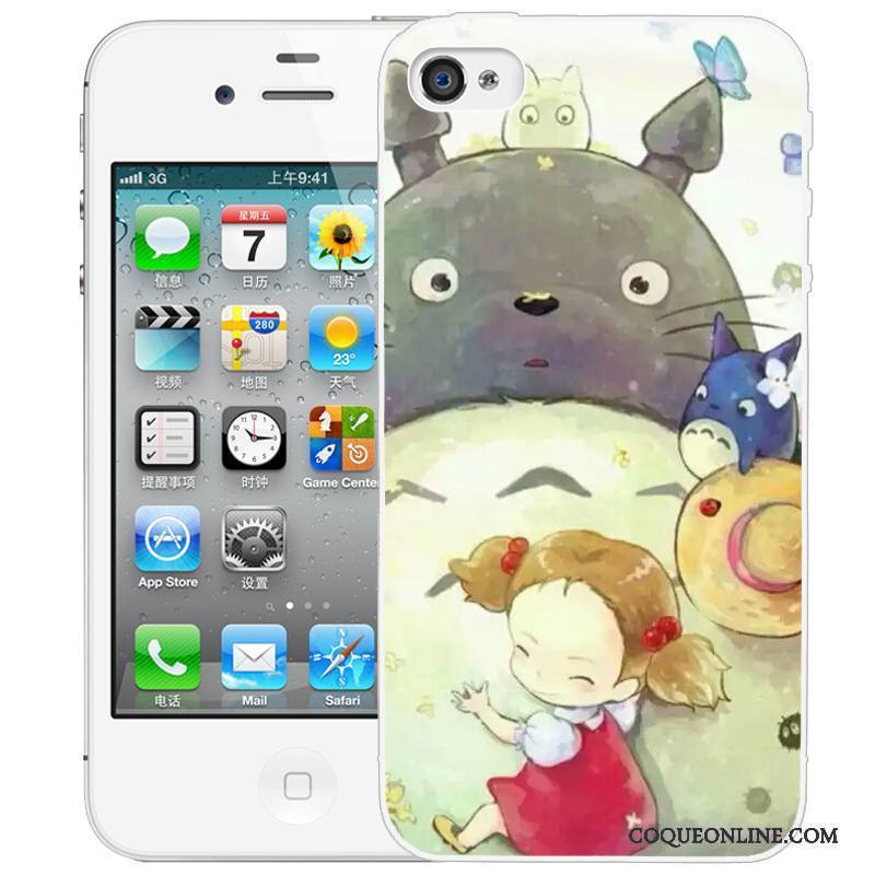 iPhone 4/4s Peinture Coque Gaufrage De Téléphone Étui Dessin Animé Protection