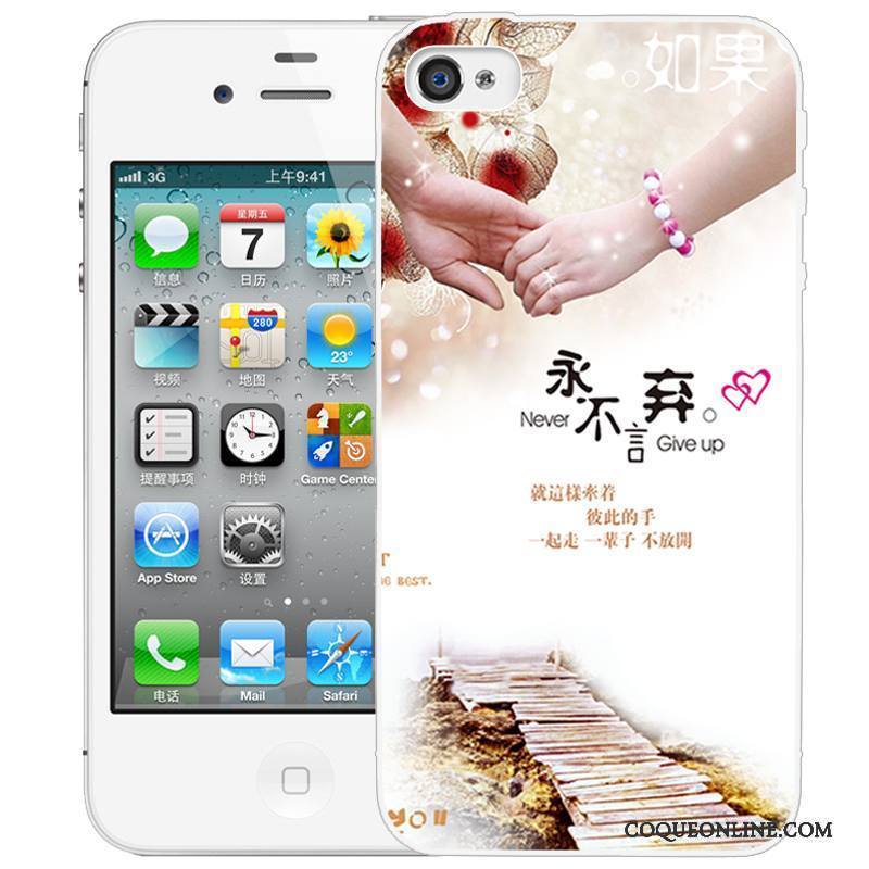 iPhone 4/4s Peinture Coque Gaufrage De Téléphone Étui Dessin Animé Protection