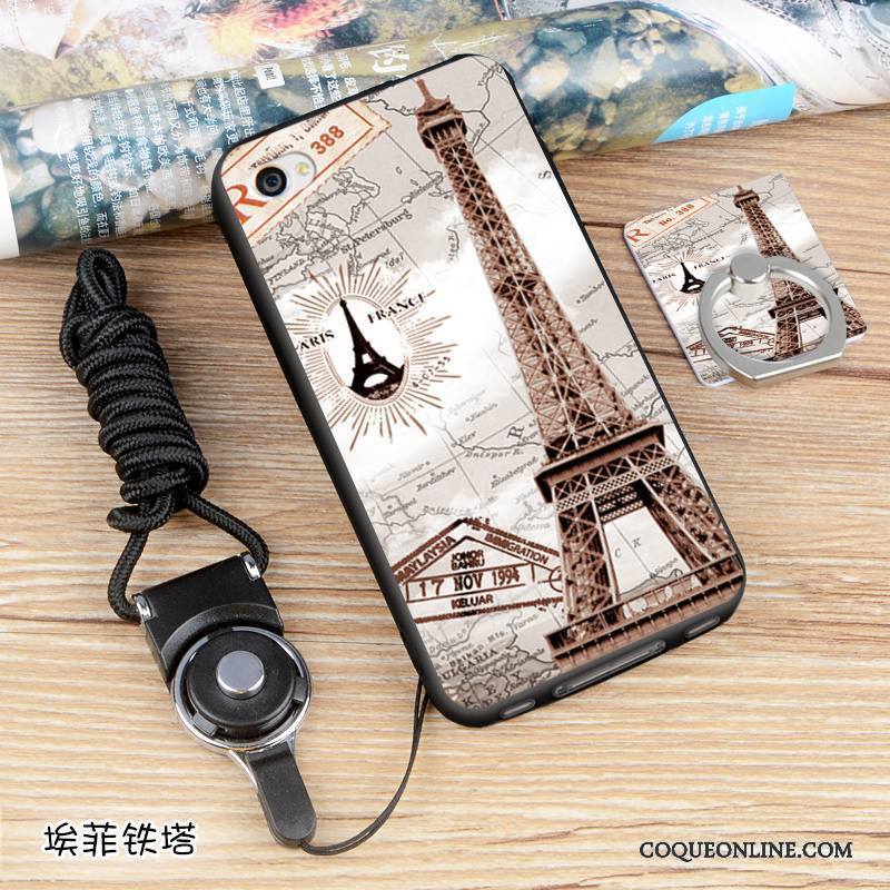 iPhone 4/4s Protection Incassable Délavé En Daim Ornements Suspendus Noir Fluide Doux Coque