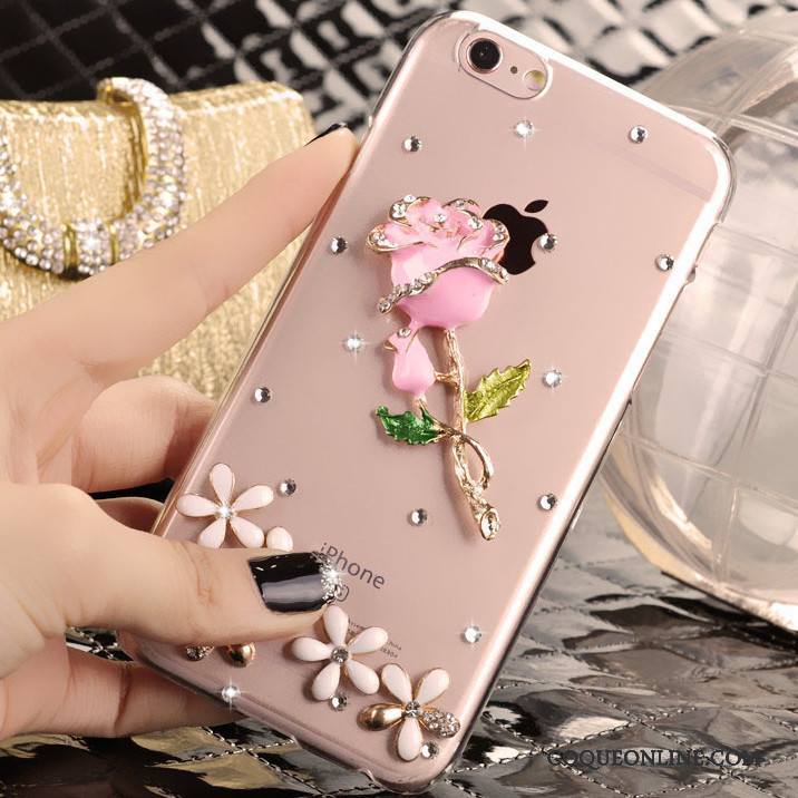 iPhone 4/4s Téléphone Portable Nouveau Protection Tendance Étui Rose Coque