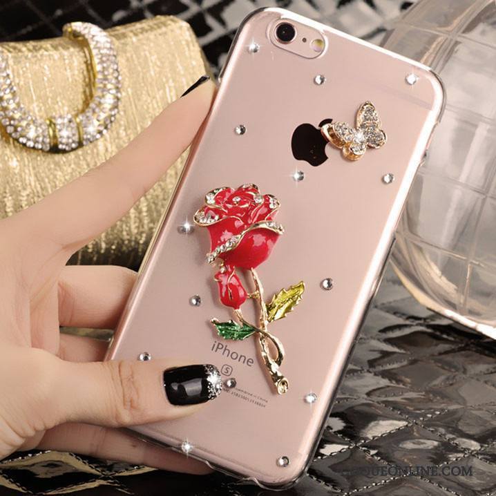 iPhone 4/4s Téléphone Portable Nouveau Protection Tendance Étui Rose Coque