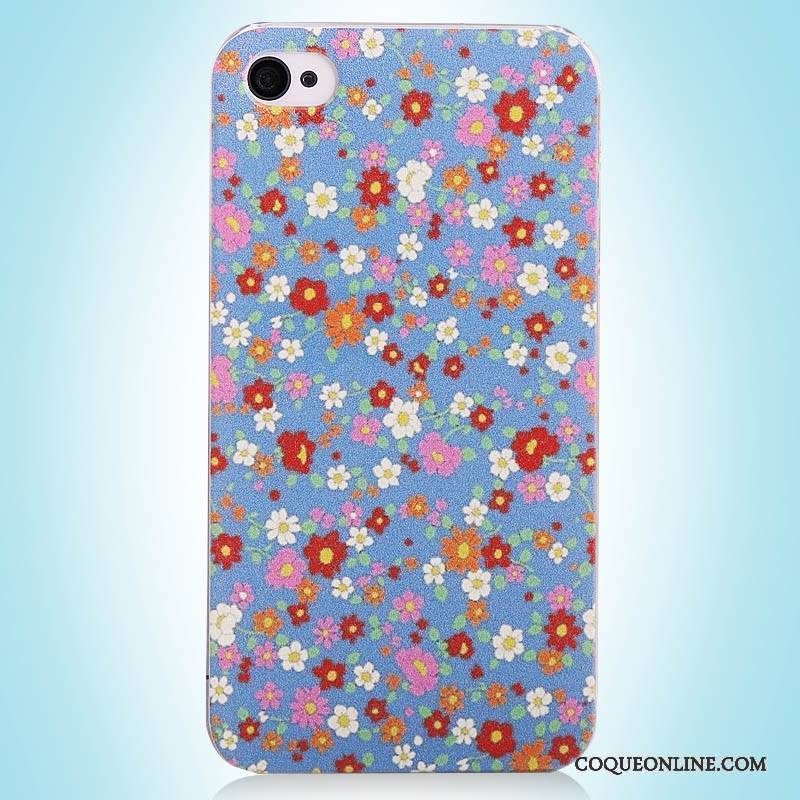 iPhone 4/4s Vintage Rose Simple Coque Étui Peinture De Téléphone