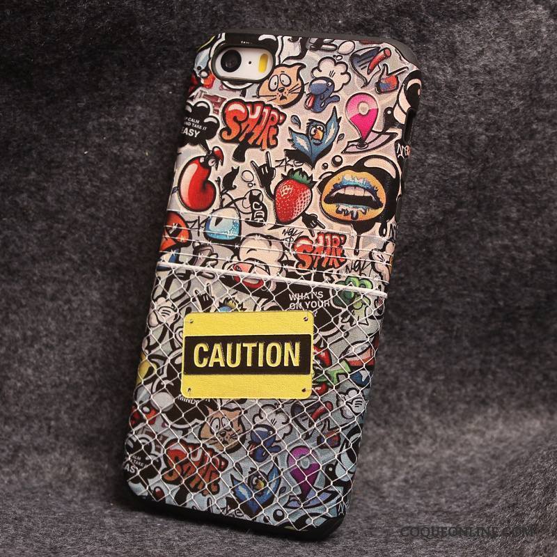 iPhone 5/5s Coque De Téléphone Ornements Suspendus Rose Dessin Animé Tout Compris Incassable Créatif