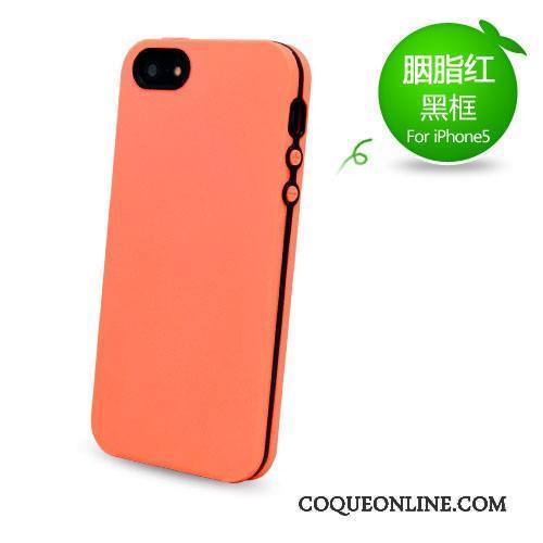 iPhone 5/5s Coque De Téléphone Protection Silicone Étui Incassable Rouge