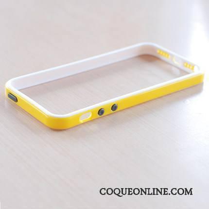 iPhone 5/5s Coque Étui Tendance Téléphone Portable Nouveau Jaune Border