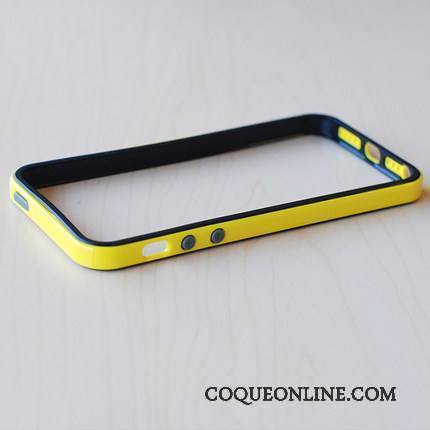 iPhone 5/5s Coque Étui Tendance Téléphone Portable Nouveau Jaune Border