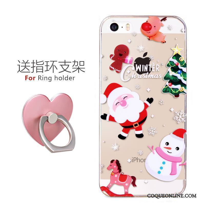 iPhone 5/5s Noir Charmant Tendance Dessin Animé Coque De Téléphone Super Mignon Silicone