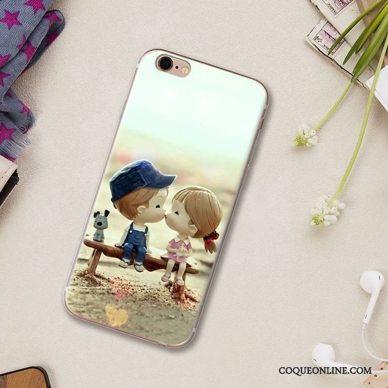 iPhone 5/5s Protection Nouveau Silicone Coque De Téléphone Étui Rose Dessin Animé