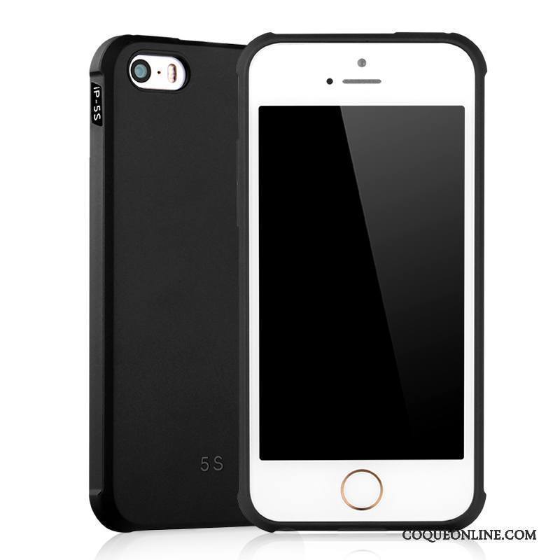 iPhone 5/5s Tout Compris Fluide Doux Gris Incassable Coque De Téléphone Protection Étui