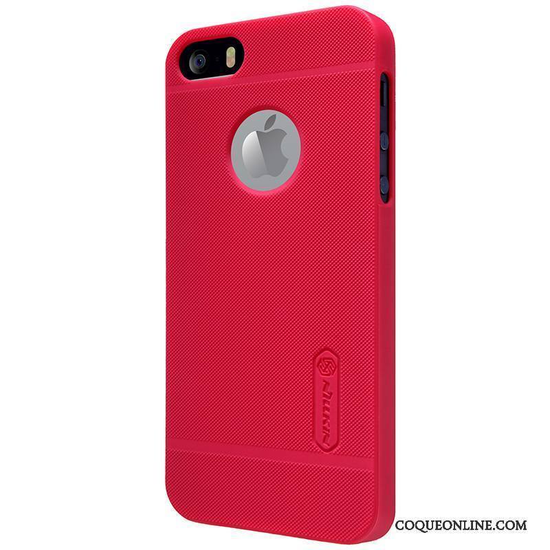 iPhone 5/5s Violet Étui Or Clair Téléphone Portable Blanc Coque De Téléphone