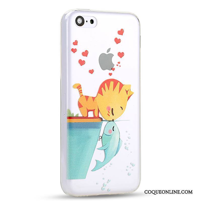 iPhone 5c Coque De Téléphone Charmant Incassable Étui Créatif Tout Compris Couvercle Arrière