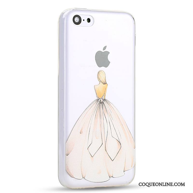 iPhone 5c Coque De Téléphone Charmant Incassable Étui Créatif Tout Compris Couvercle Arrière