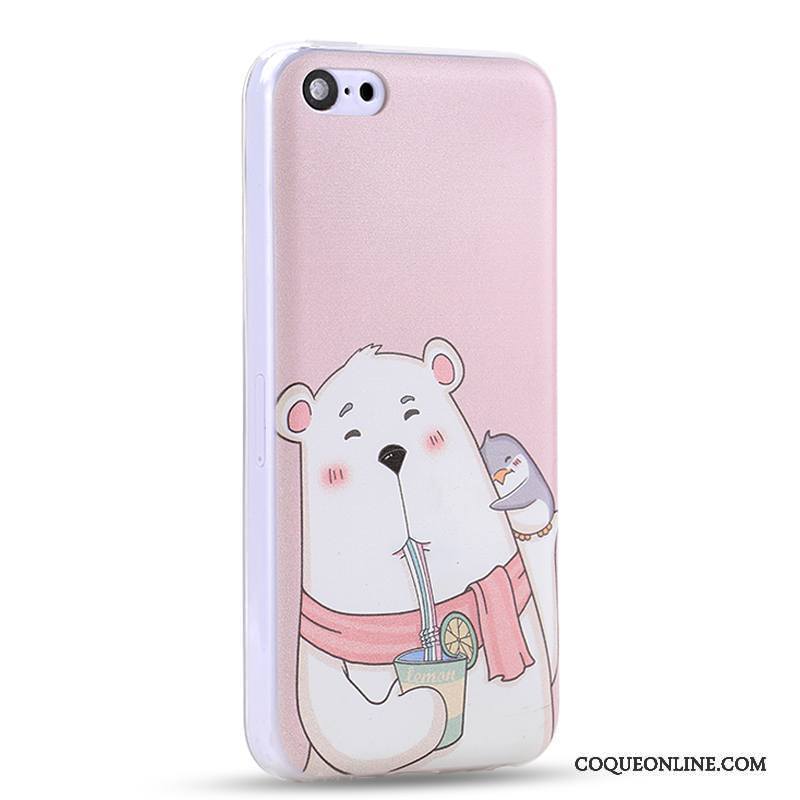 iPhone 5c Coque De Téléphone Charmant Incassable Étui Créatif Tout Compris Couvercle Arrière