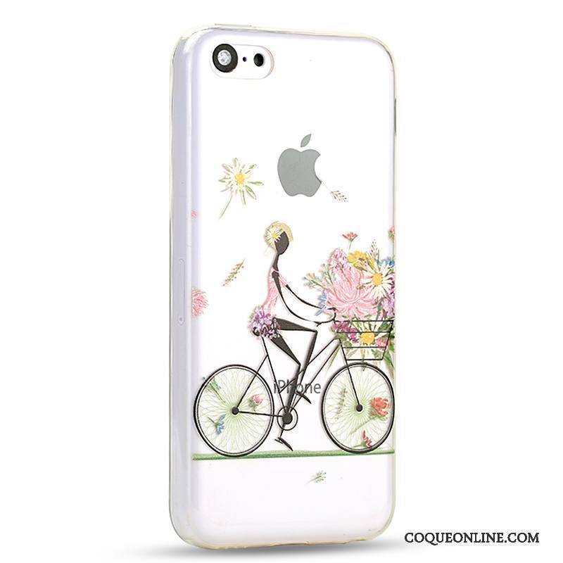 iPhone 5c Coque De Téléphone Charmant Incassable Étui Créatif Tout Compris Couvercle Arrière