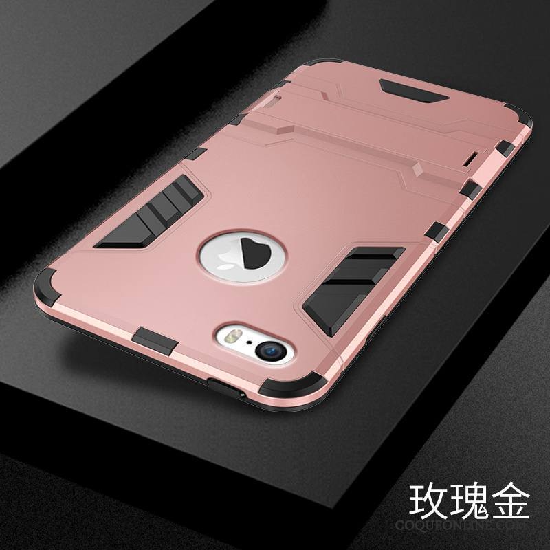 iPhone 5c Coque De Téléphone Silicone Argent Étui Tout Compris Tendance Délavé En Daim