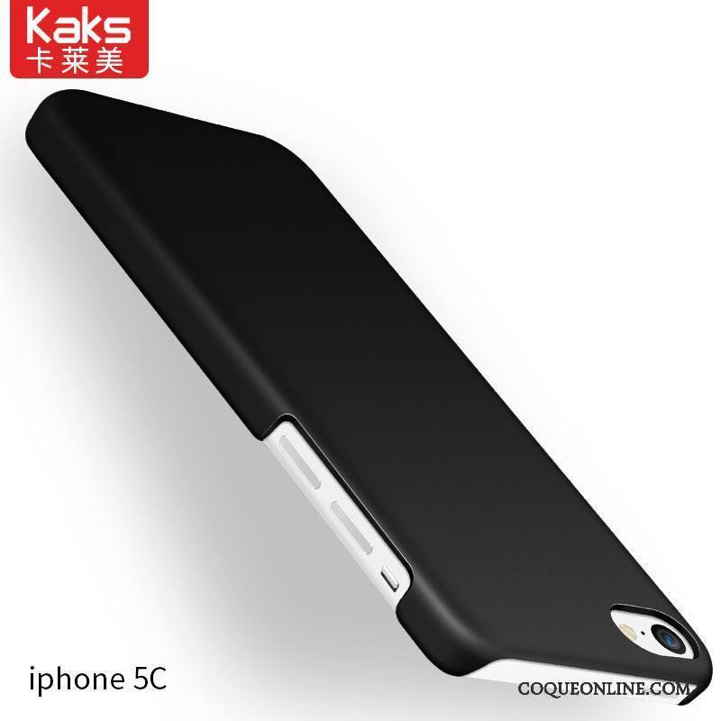 iPhone 5c Coque Étui Noir Incassable Protection Tout Compris Difficile Silicone