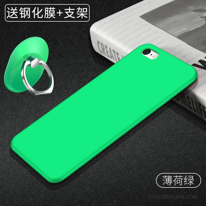 iPhone 5c Fluide Doux Protection Légères Vert Foncé Étui Coque De Téléphone Silicone