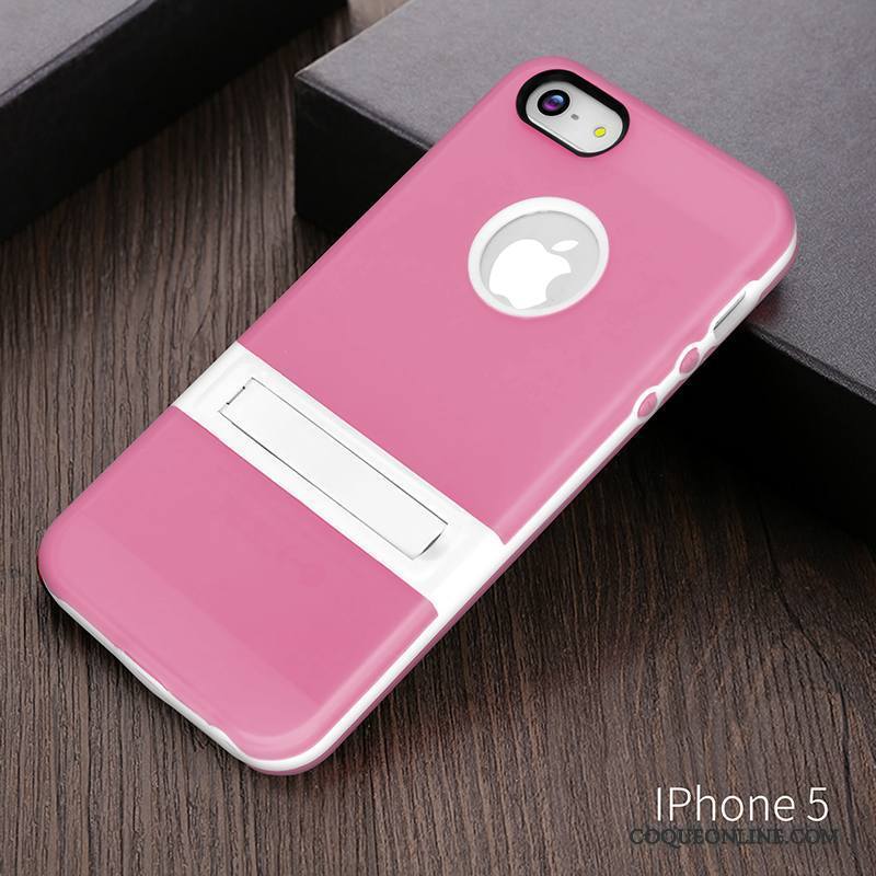 iPhone 5c Légères Étui Téléphone Portable Protection Silicone Support Coque De Téléphone