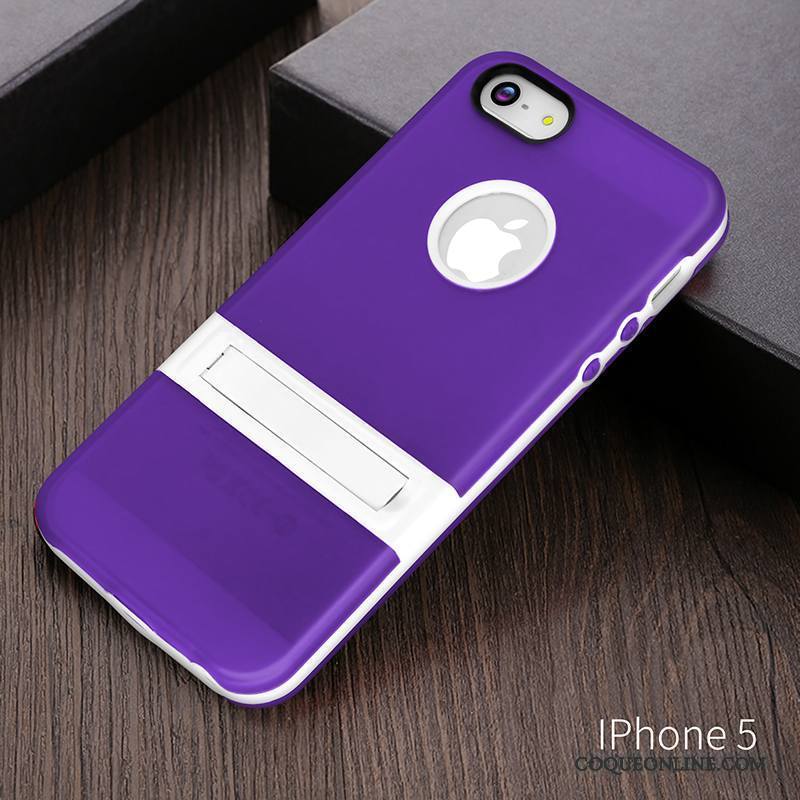iPhone 5c Légères Étui Téléphone Portable Protection Silicone Support Coque De Téléphone