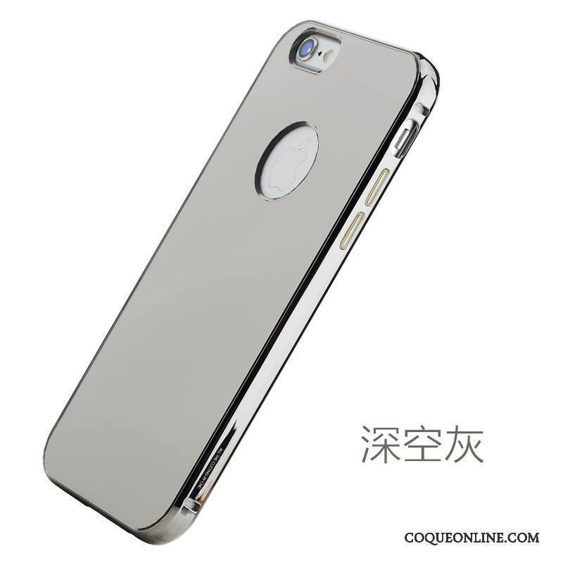 iPhone 6/6s Border Métal Étui Créatif Protection Coque De Téléphone Miroir