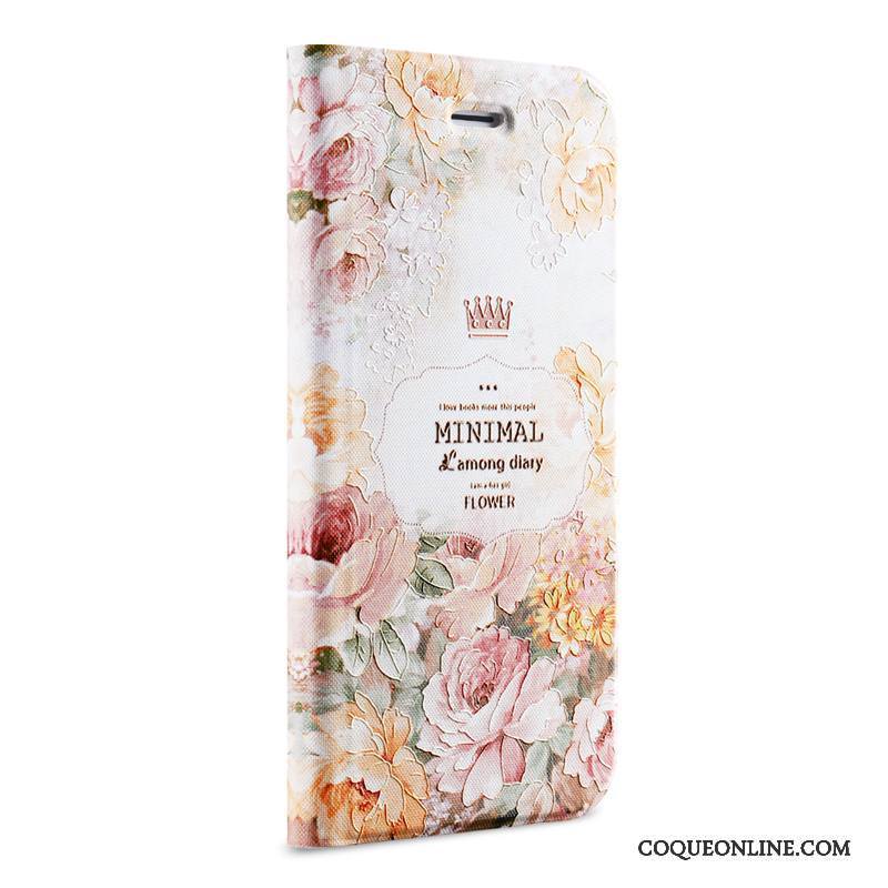 iPhone 6/6s Coque De Téléphone Étui En Cuir Incassable Rose Housse Tout Compris