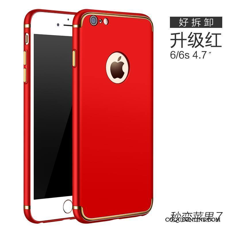 iPhone 6/6s Coque Nouveau Étui Petit Incassable Difficile Très Mince Rouge