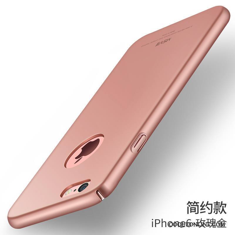 iPhone 6/6s Coque Personnalité Très Mince Protection Bleu Délavé En Daim Étui