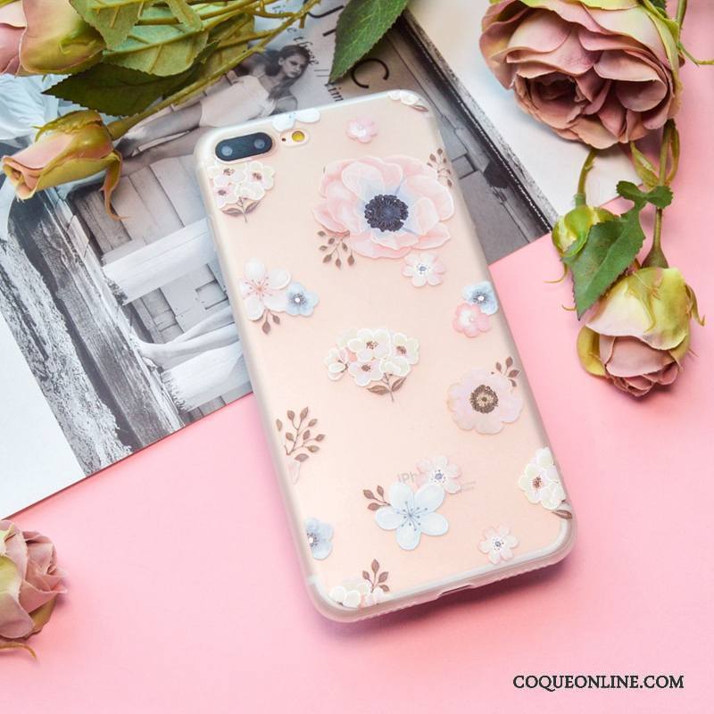 iPhone 6/6s Coque Tout Compris Modèle Transparent Créatif Fluide Doux Frais Amoureux