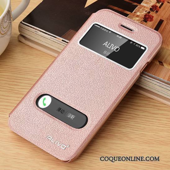 iPhone 6/6s Coque Étui Téléphone Portable Protection Clamshell Or Rose De Téléphone