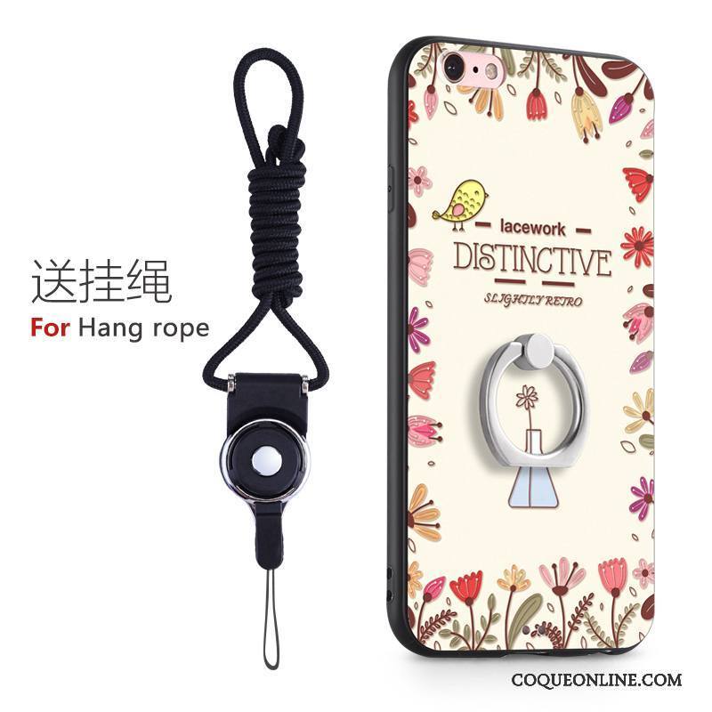 iPhone 6/6s Difficile Silicone Rose Tout Compris Coque De Téléphone Ornements Suspendus Vert