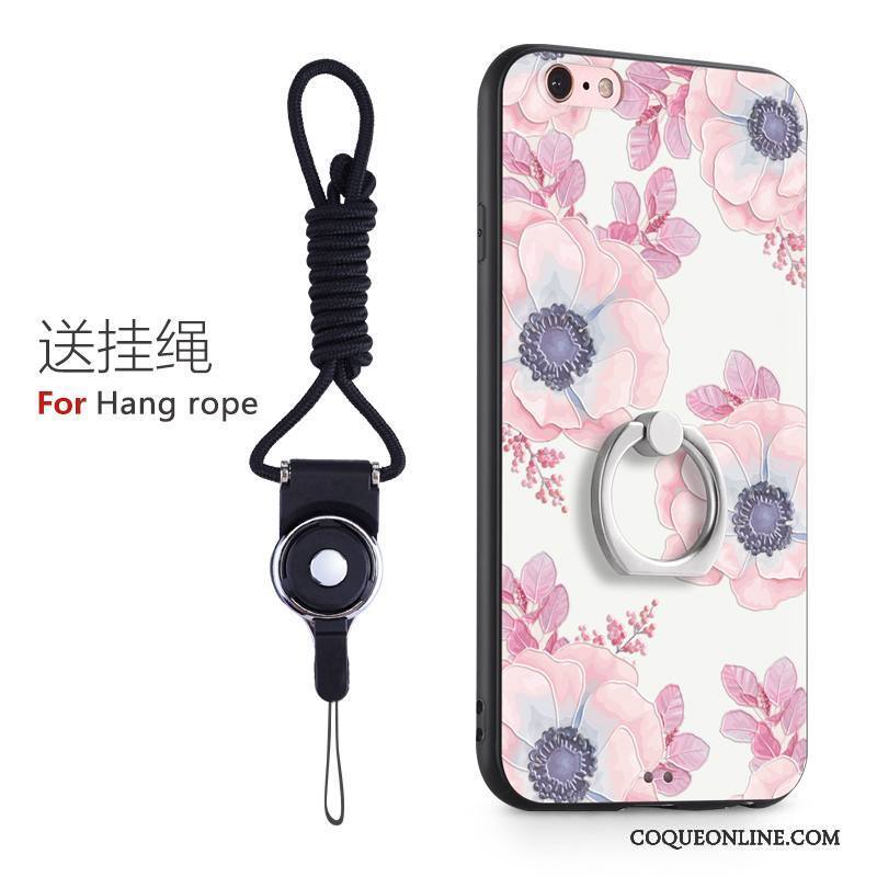 iPhone 6/6s Difficile Silicone Rose Tout Compris Coque De Téléphone Ornements Suspendus Vert