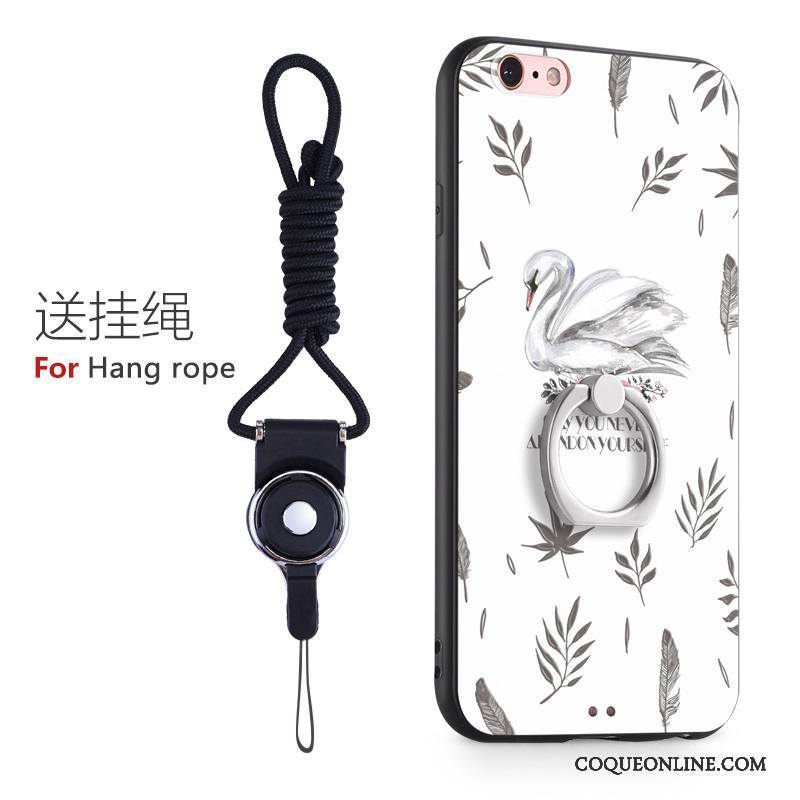 iPhone 6/6s Difficile Silicone Rose Tout Compris Coque De Téléphone Ornements Suspendus Vert