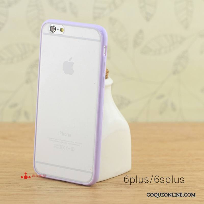 iPhone 6/6s Délavé En Daim Modèle Fleurie Violet Border Coque Difficile Étui
