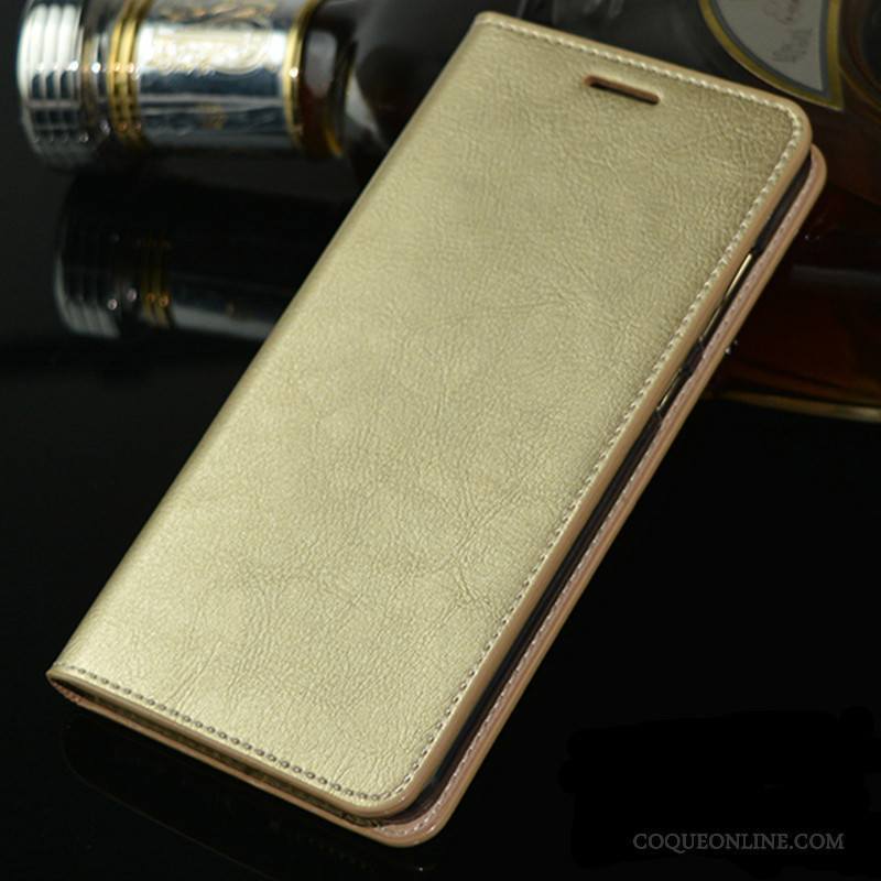 iPhone 6/6s Incassable Clamshell Rouge Coque De Téléphone Business Cuir Véritable Étui