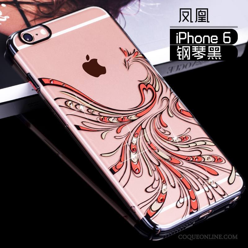 iPhone 6/6s Luxe Tout Compris Étui Incassable Transparent Strass Coque De Téléphone