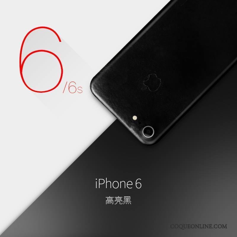 iPhone 6/6s Luxe Très Mince Coque De Téléphone Jaune Cuir Véritable Étui Créatif