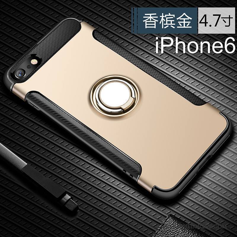 iPhone 6/6s Marque De Tendance Coque De Téléphone Incassable Tout Compris Gris Créatif Foncé
