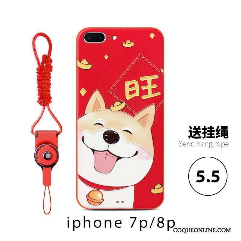 iPhone 6/6s Nouveau Coque De Téléphone De Fête Rouge Tout Compris Incassable Chiens