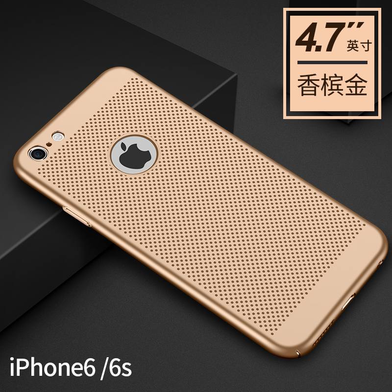 iPhone 6/6s Nouveau Délavé En Daim Tendance Protection Tout Compris Coque De Téléphone