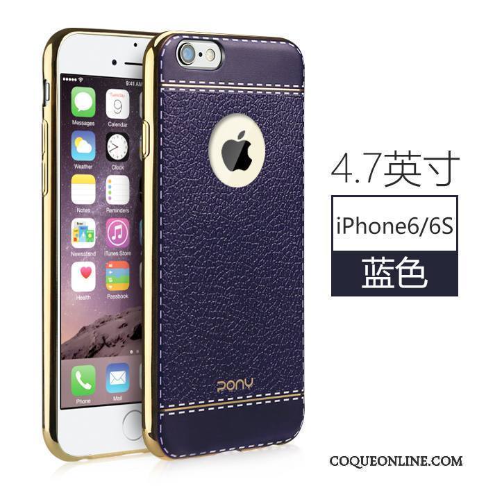 iPhone 6/6s Nouveau Étui En Cuir Coque De Téléphone Silicone Tout Compris Tendance Incassable