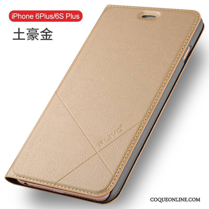 iPhone 6/6s Plus Clamshell Étui Coque De Téléphone Protection Incassable Difficile Étui En Cuir