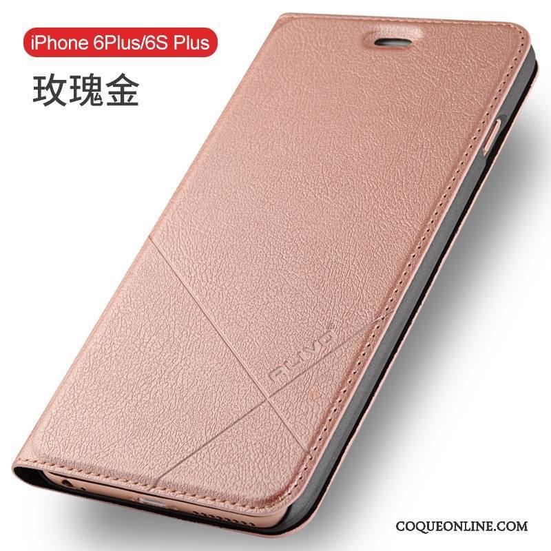 iPhone 6/6s Plus Clamshell Étui Coque De Téléphone Protection Incassable Difficile Étui En Cuir