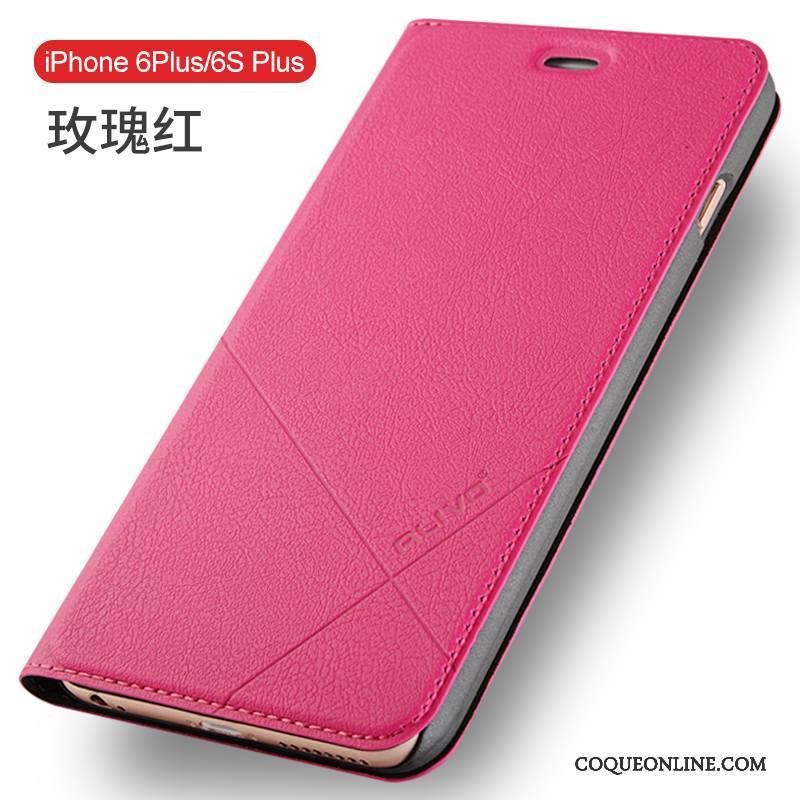 iPhone 6/6s Plus Clamshell Étui Coque De Téléphone Protection Incassable Difficile Étui En Cuir