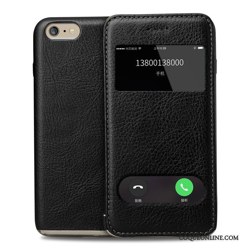 iPhone 6/6s Plus Coque De Téléphone Cuir Véritable Tout Compris Nouveau Business Étui En Cuir Incassable