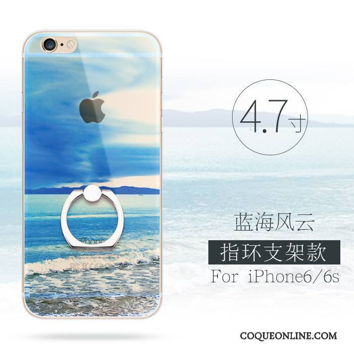 iPhone 6/6s Plus Coque De Téléphone Nouveau Style Chinois Vert Art Créatif Tendance