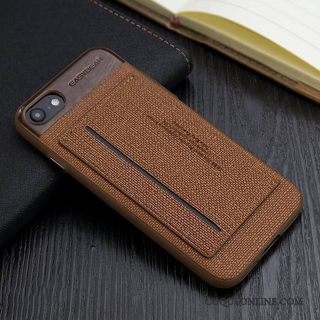 iPhone 6/6s Plus Coque De Téléphone Support Étui Business Protection Incassable Étui En Cuir